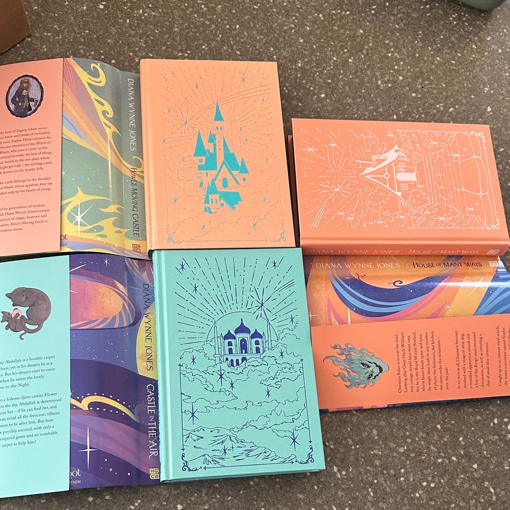 Fairyloot howls moving castle Diana Wynne Jones Fantasy Book Set - Picture 5 of 11
